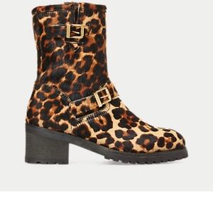 New Ralph Lauren calf hair??? animal print boots